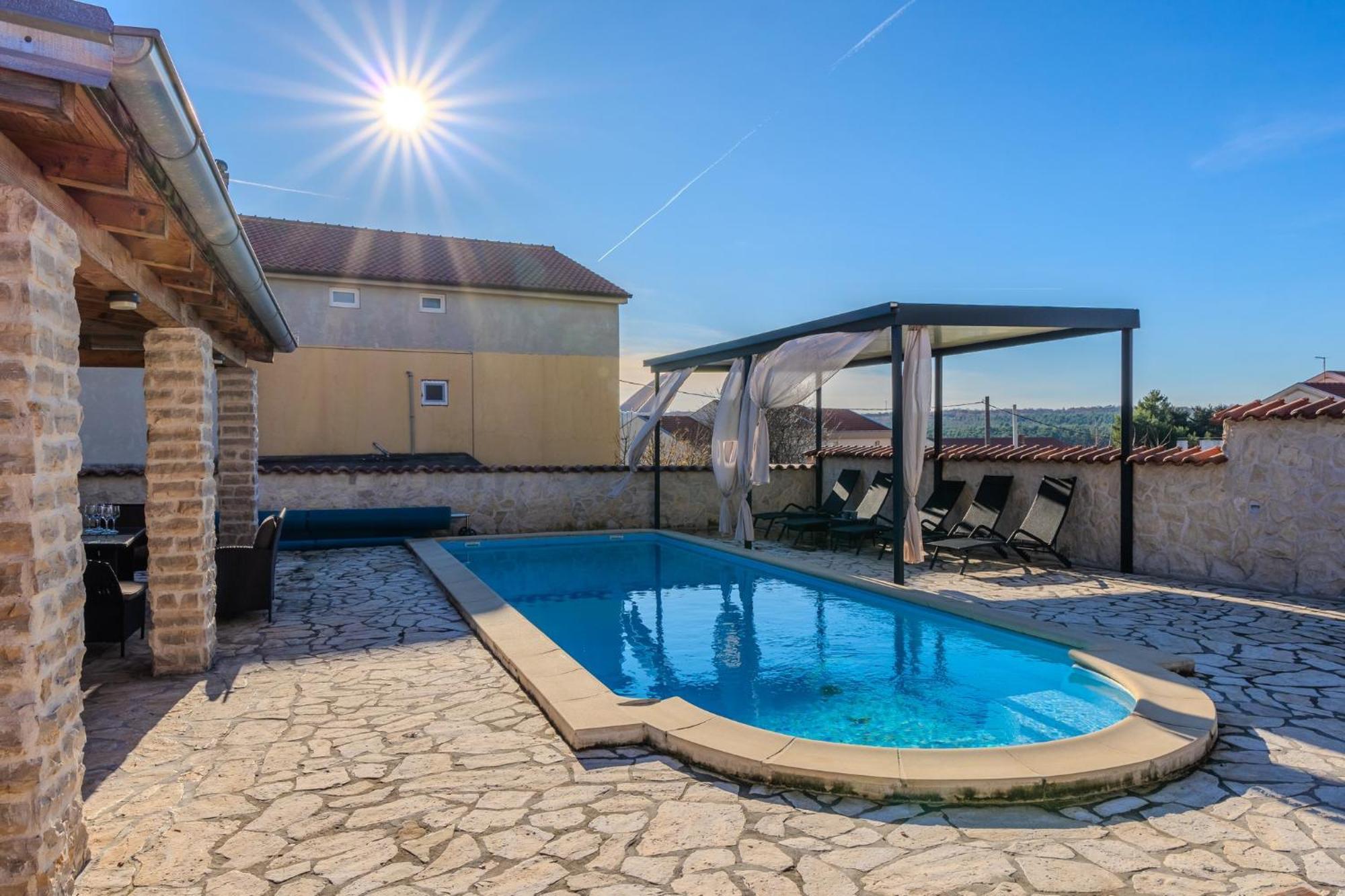 Villa Dalmacija Posedarje Buitenkant foto