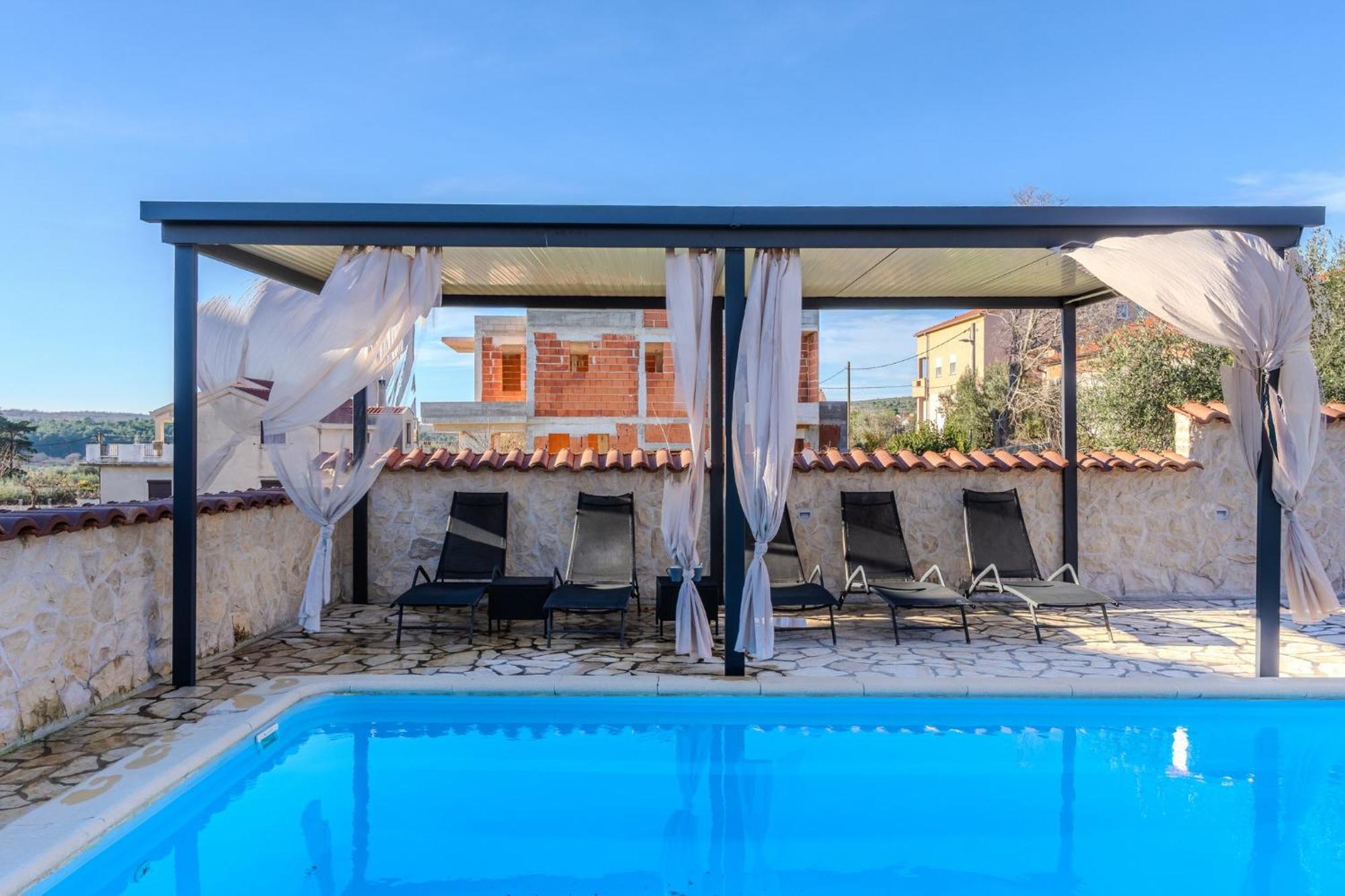 Villa Dalmacija Posedarje Buitenkant foto
