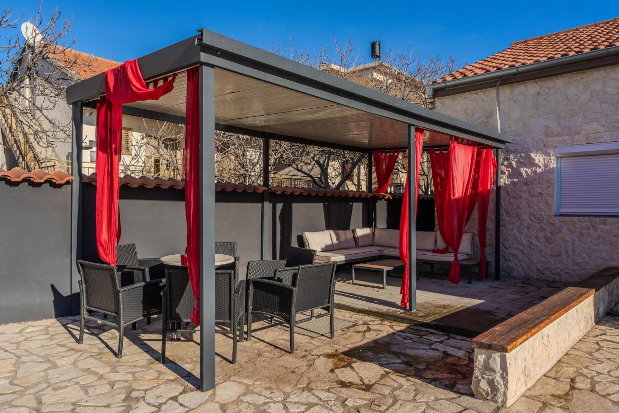 Villa Dalmacija Posedarje Buitenkant foto