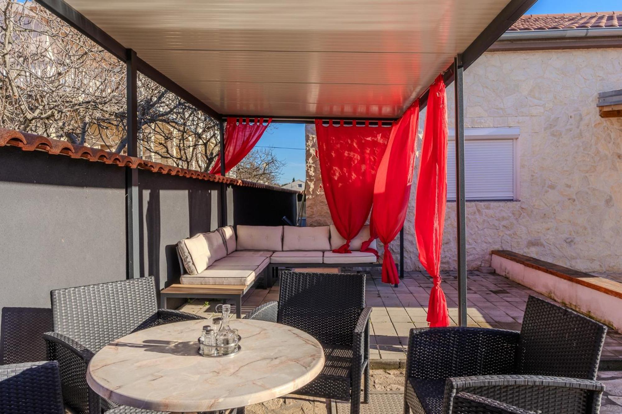 Villa Dalmacija Posedarje Buitenkant foto
